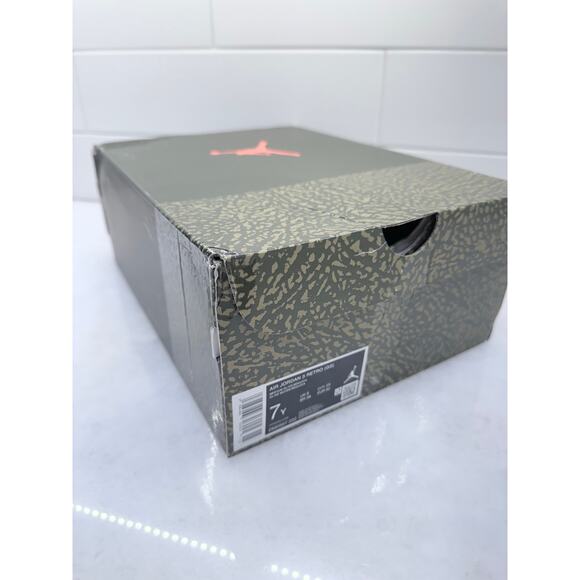 👟 Air Jordan 3 Retro “Pine Green / Olive” – mens 7 (New with Box) - Picture 10 of 10
